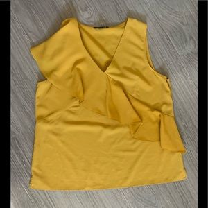 Banana Republic Yellow Blouse